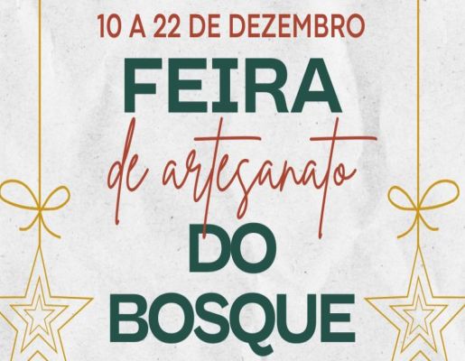 Feira da Casa do Artesão: Artesanato local e sabores na Praça do Bosque