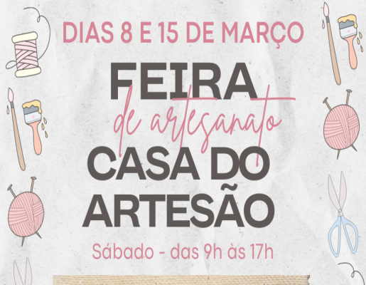 Turismo retoma as Feiras de Artesanato nas praças neste Sábado, dia 8