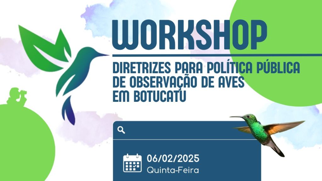 Turismo promove Workshop sobre Políticas Públicas para Observação de Aves