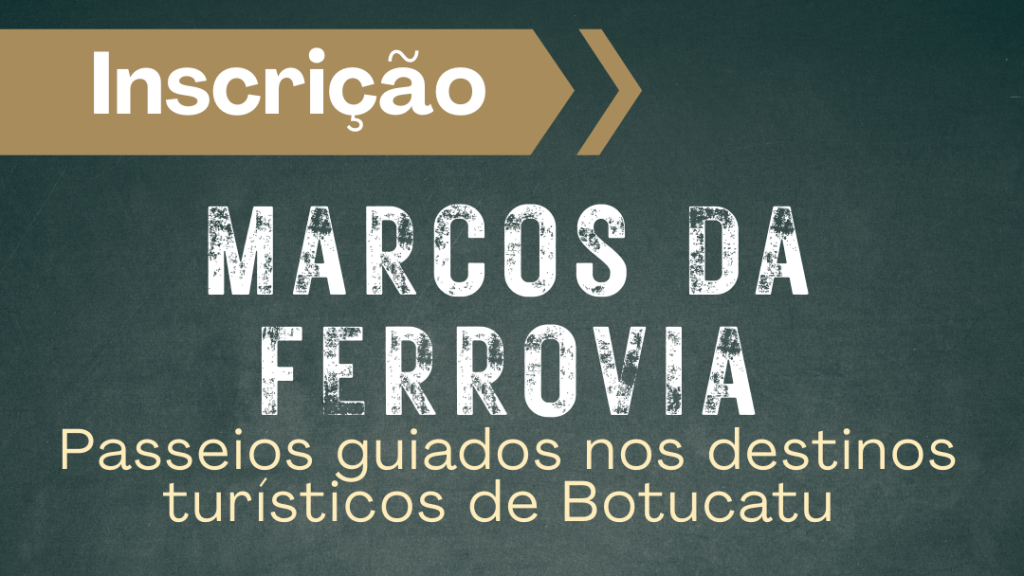 Passeio Guiado na Estação Ferroviária será no domingo, dia 22